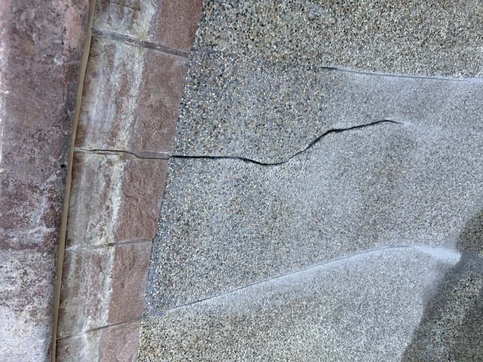 Swimming pool deck repair in Las Vegas, NV.