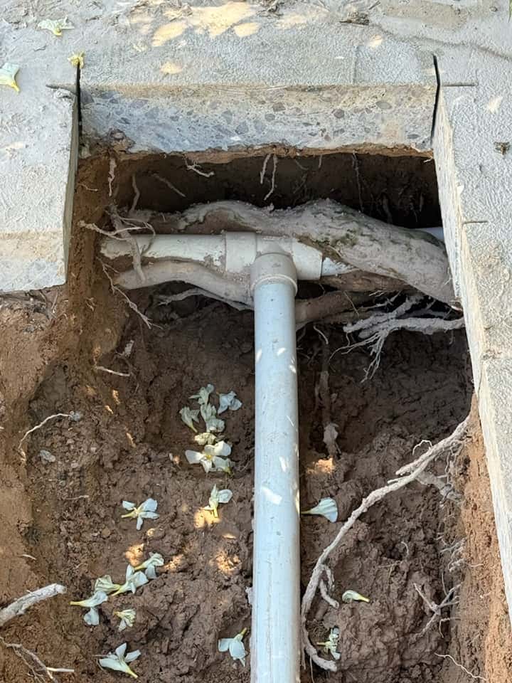 Swimming pool pipe leak under pool tiles in Las Vegas, NV.